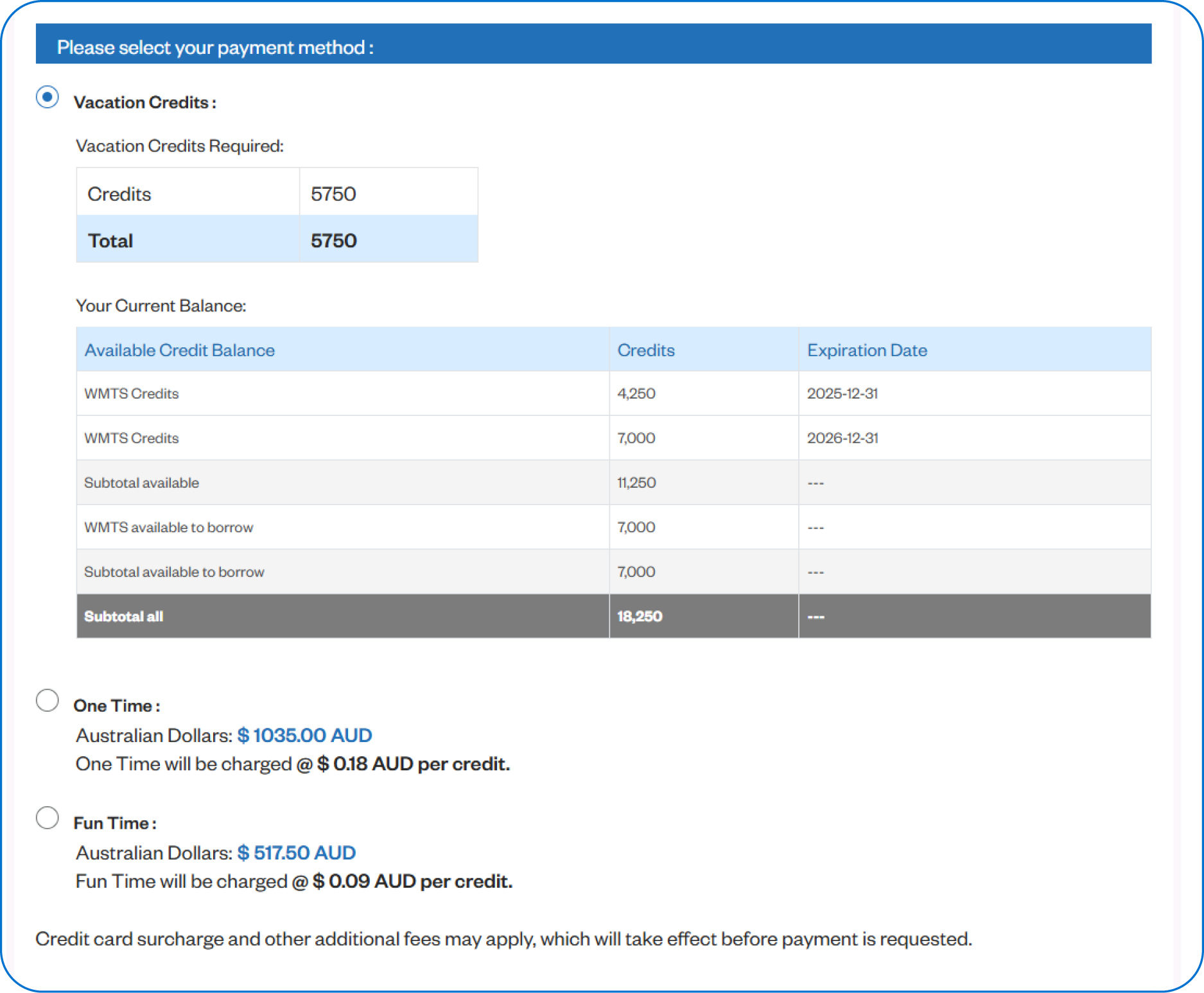Booking Fun Time and Bonus Time