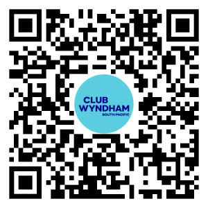 Club Wyndham South Pacific Facebook Group QR