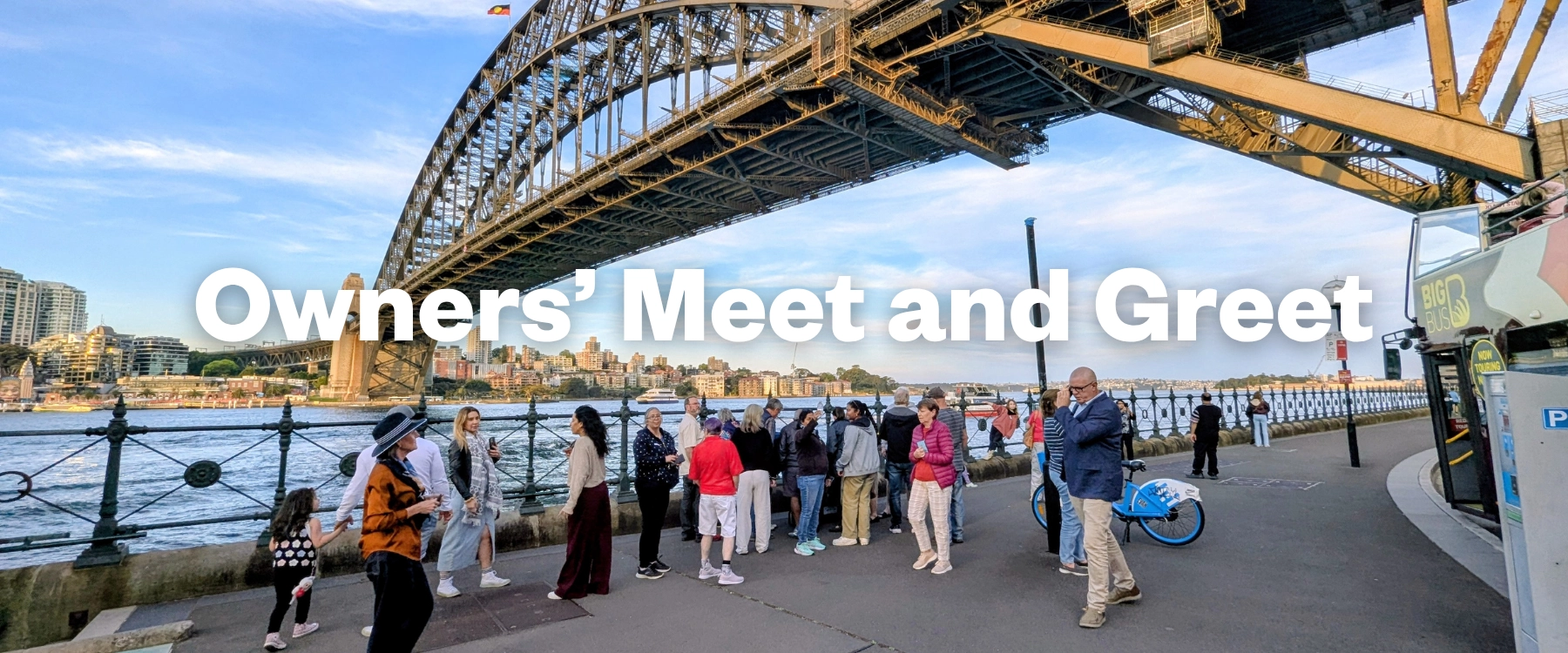 Owners' Meet and Greet Sydney bus