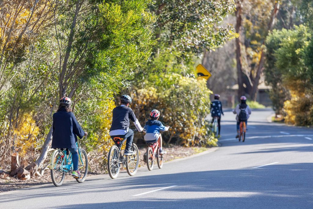 Biking around Ramada Phillip Island