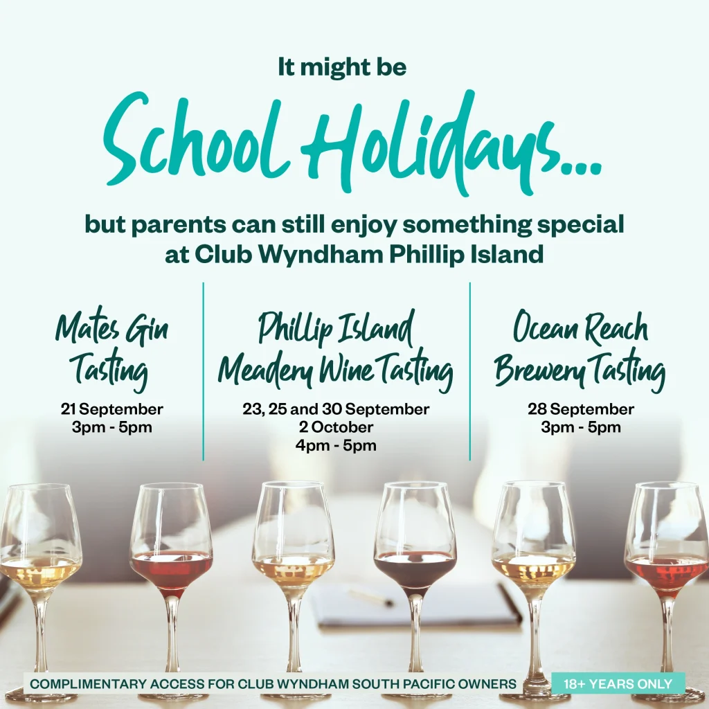 Phillip Island School Holiday Tasting Sessions